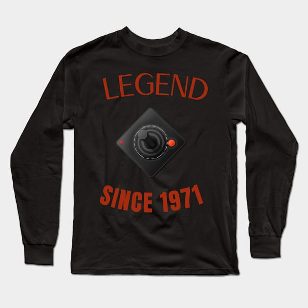 LEGEND SINCE 1971 Long Sleeve T-Shirt by INNATE APPAREL